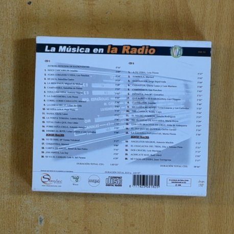 VARIOS - LA MUSICA EN LA RADIO - CD
