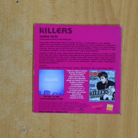THE KILLERS - SOMEBODY TOLD ME - CD SINGLE