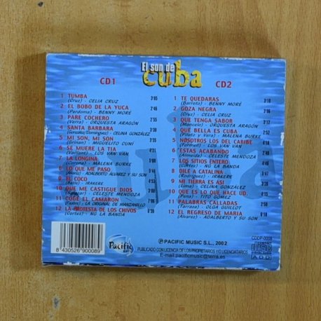 VARIOS - EL SON DE CUBA - CD