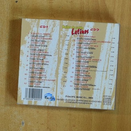 VARIOS - BAILES DE SALON LATINOS - CD