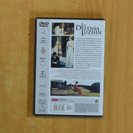 LA DEFENSA LUZHIN - DVD