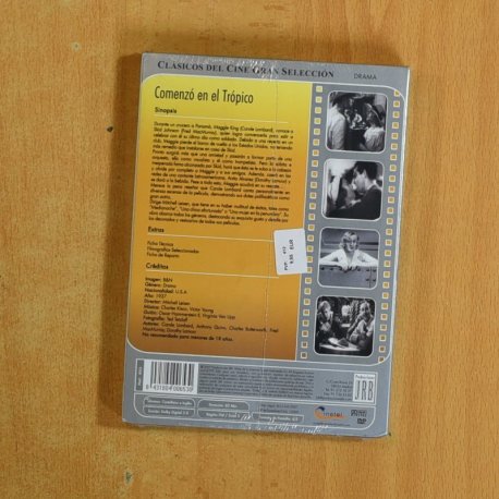 COMENZO EN EL TROPICO - DVD