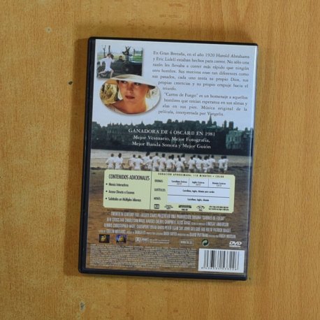 CARROS DE FUEGO - DVD