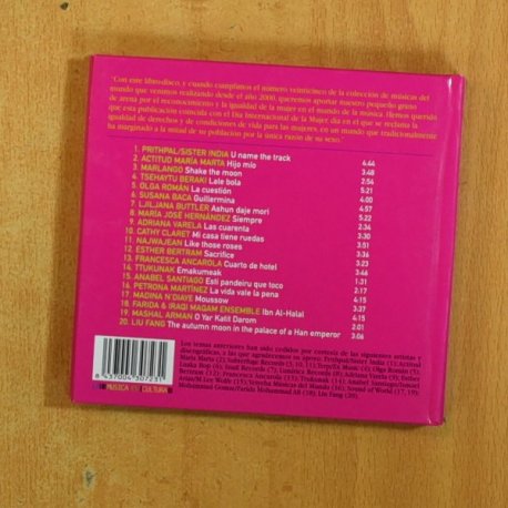 VARIOS - MUSICA DE MUJER - CD