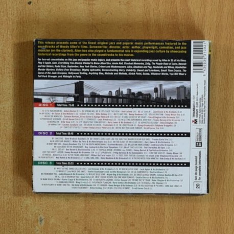 WOODY ALLEN - MUSIC FROM THE FILMS - CD