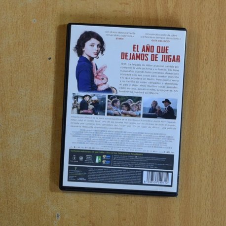 EL AÑO QUE DEJAMOS DE JUGAR - DVD