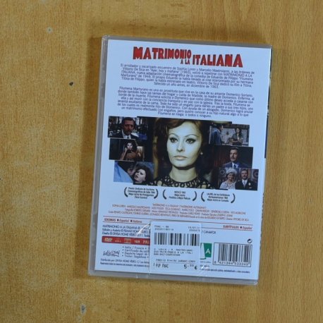 MATRIMONIO A LA ITALIANA - DVD