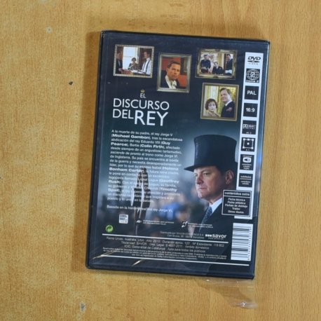 EL DISCURSO DEL REY - DVD