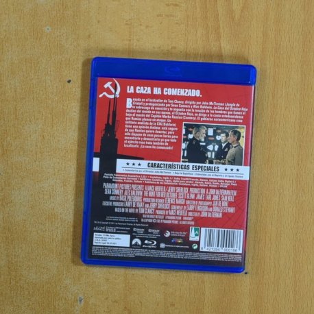 LA CAZA DEL OCTUBRE ROJO - BLURAY