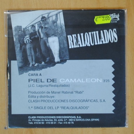 REALQUILADOS - PIEL DE CAMALEON - SINGLE