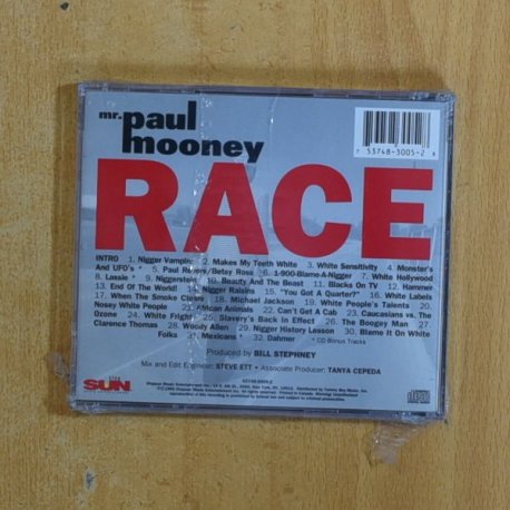 MR PAUL MOONEY - RACE - CD