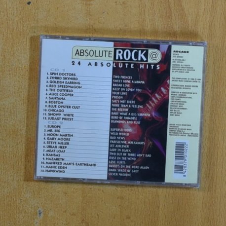 VARIOS - ABSOLUTE ROCK - CD