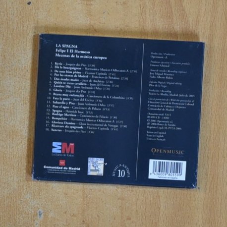 JUAN CARLOS DE MULDER - LA SPAGNA - CD