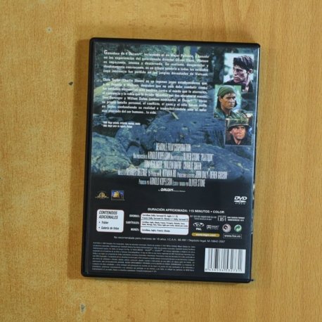 PLATOON - DVD