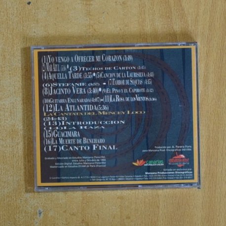 LOS SABANDEÑOS - ATLANTIDA - CD