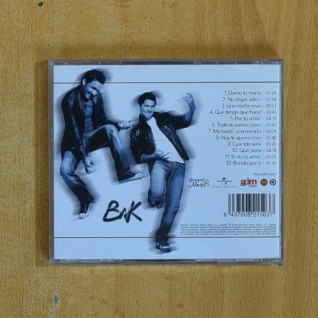 BNK - DAME TU MANO - CD