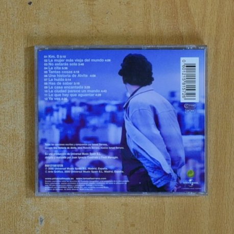 ISMAEL SERRANO - LOS PARAISOS SEDIENTOS - CD