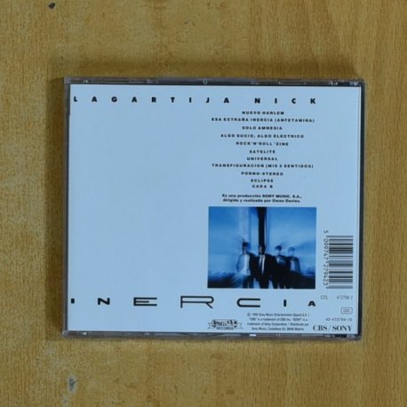 LAGARTIJA NICK - INERCIA - CD