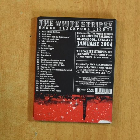 THE WHITE STRIPES - UNDER BLACKPOOL LIGHTS - DVD