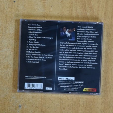 LOUIS ARMSTRONG - LA VIE EN ROSE - CD