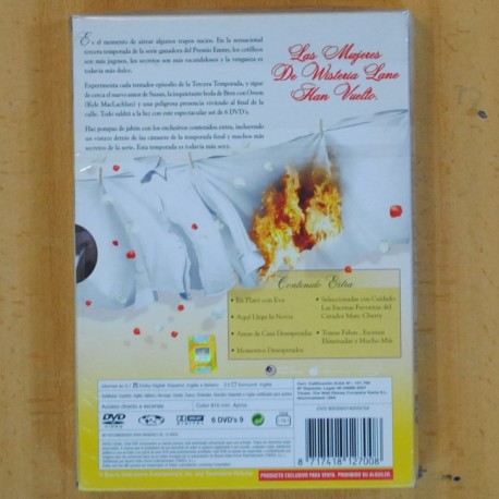 MUJERES DESPERADAS - TEMPORADA 3 - DVD