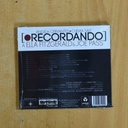 ANGELA CERVANTES / CHEMA SAIZ - RECORDANDO A ELLA FITZGERALD & JOE PASS - CD