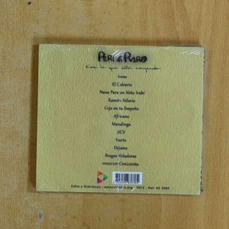 PERRO RARO - CON LA QUE ESTA CAYENDO - CD