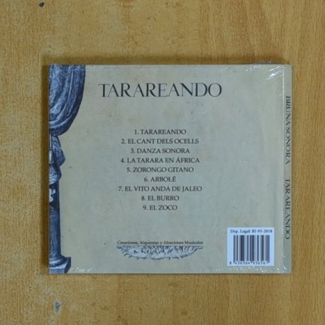 BRUNA SONORA - TARAREANDO - CD