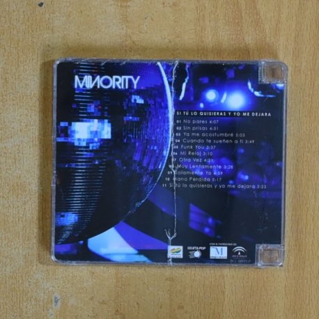 MINORITY - SI TU LO QUISIERAS Y YO ME DEJARA - CD