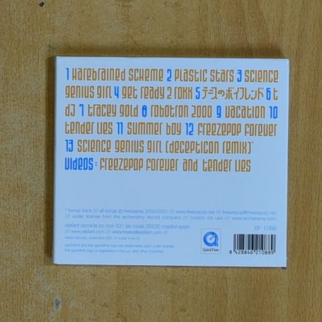 FREEZEPOP - FOREVER - CD