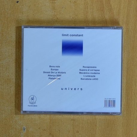LIMIT CONSTANT - UNIVERS - CD