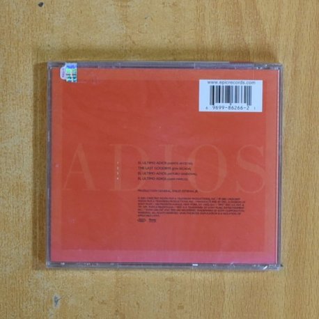 VARIOS - EL ULTIMO ADIOS - CD