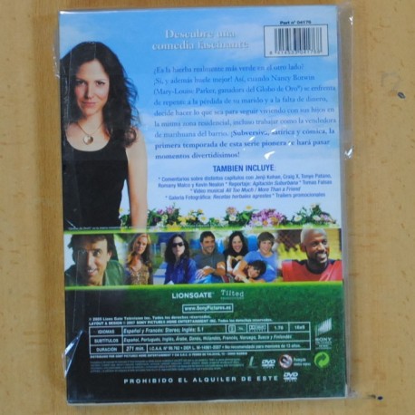 WEEDS - PRIMERA TEMPORADA - DVD