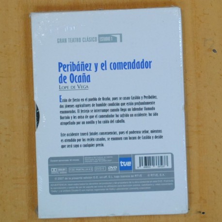 PERIBAÑEZ Y EL COMENDADOR DE OCAÑA - DVD
