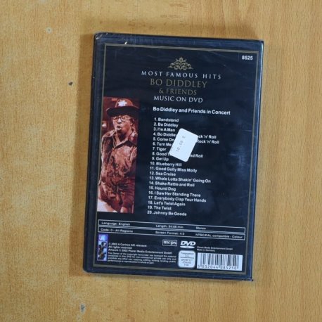 BO DIDDLEY & FRIENDS MOST FAMOUS HITS - DVD