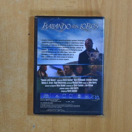 BAILANDO CON LOBOS - DVD