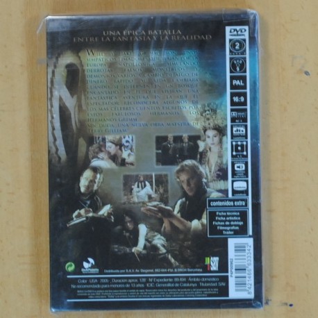 EL SECRETO DE LOS HERMANOS GRIMM - DVD
