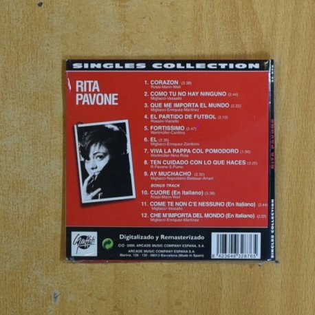 RITA PAVONE - CORAZON - CD