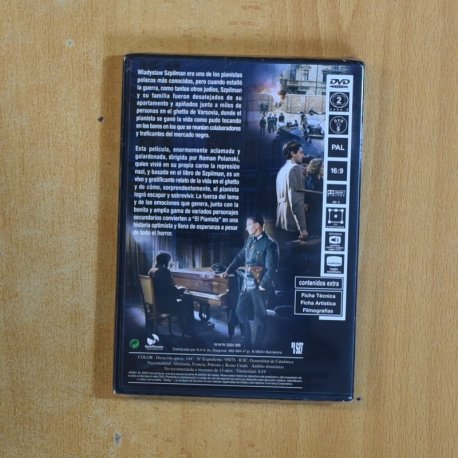 EL PIANISTA - DVD