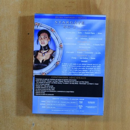 STARGATE SG 1 - DECIMA TEMPORADA - DVD
