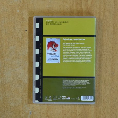 PAJARITOS Y PAJARRACOS - DVD