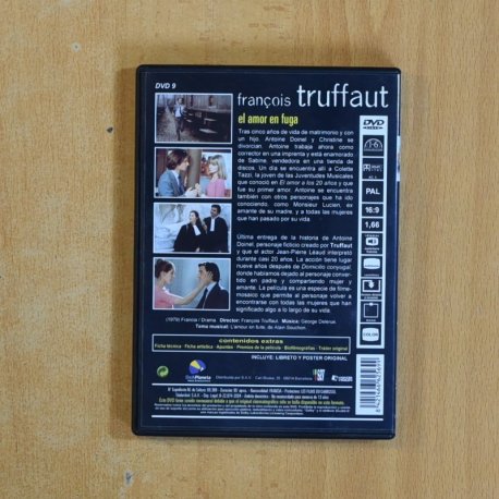 EL AMOR EN FUGA - DVD