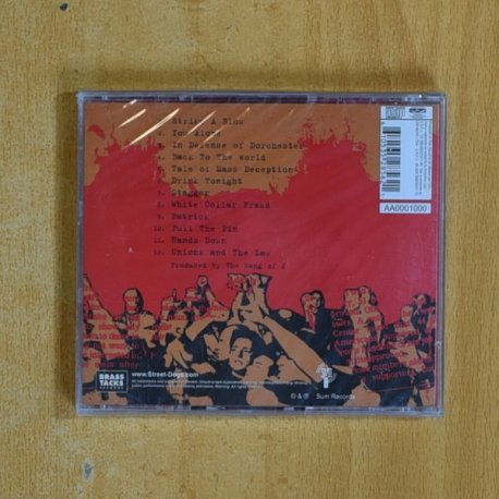 STREET DOGS - BACK TO THE WORLD - CD