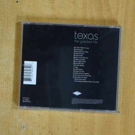 TEXAS - THE GREATEST HITS - CD