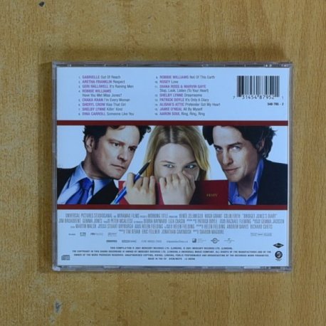 VARIOS - BRIDGET JONES DIARY - CD