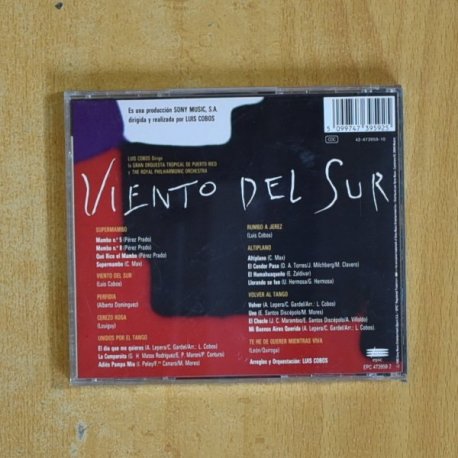 LUIS COBOS - VIENTO DEL SUR - CD
