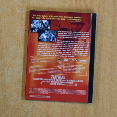 EL TESORO DE SIERRA MADRE - DVD