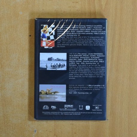 LA COCINA EN CASA / LAS OLAS / PIZCAS DE PARAISO - DVD