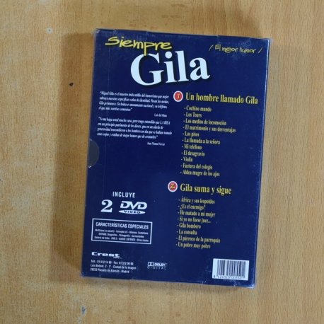 SIEMPRE GILA - DVD
