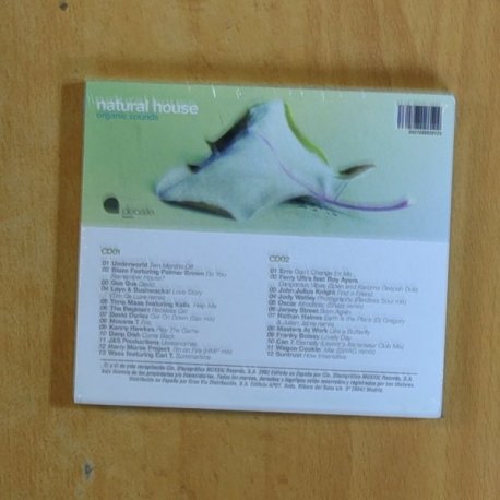 VARIOS - NATURAL HOUSE ORGANIC SOUNDS - CD